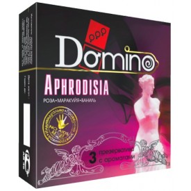 Ароматизированные презервативы Domino Aphrodisia - 3 шт.